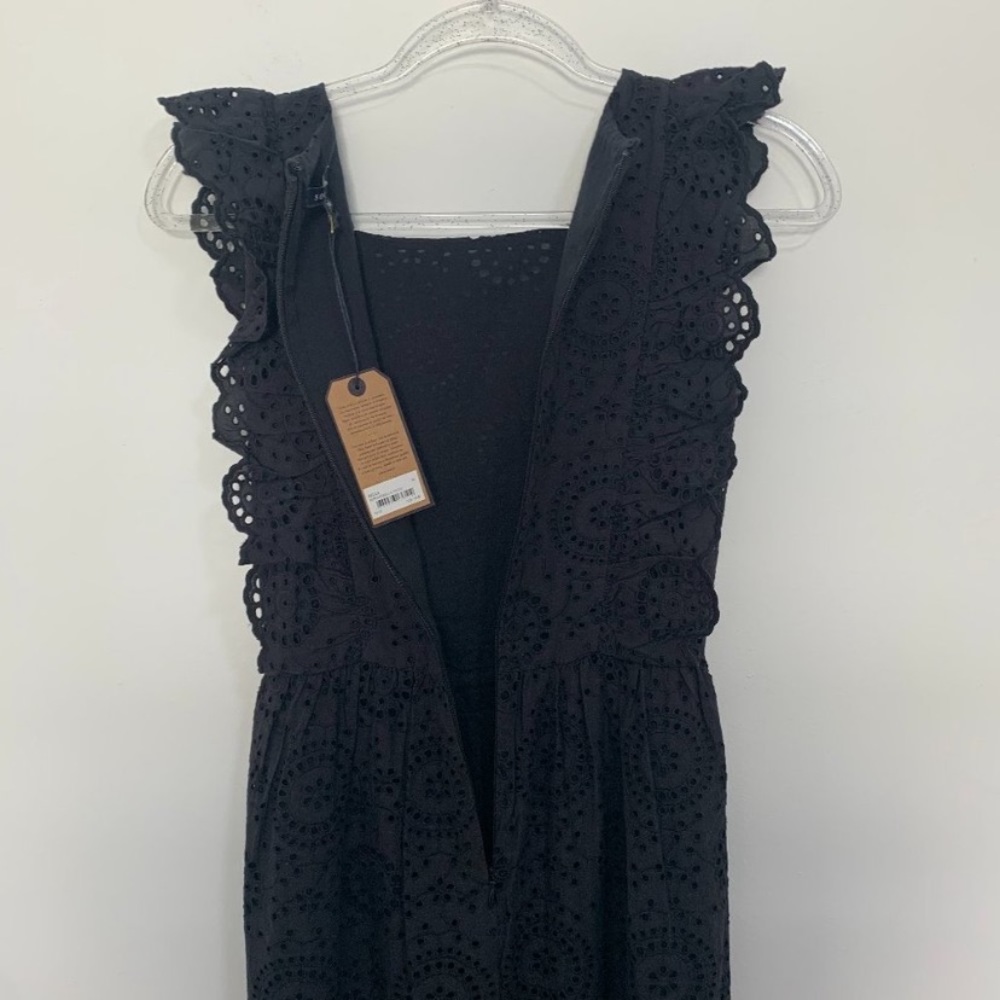 NEW Soeur Bella maxi dress in black Size 38 - Picture 8 of 9